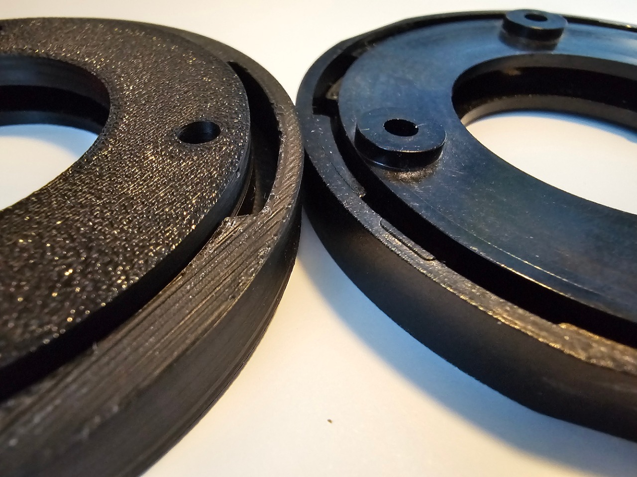 Rekonstrueret 3D-printet reservedel